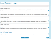 Tablet Screenshot of news.leadacademy.org